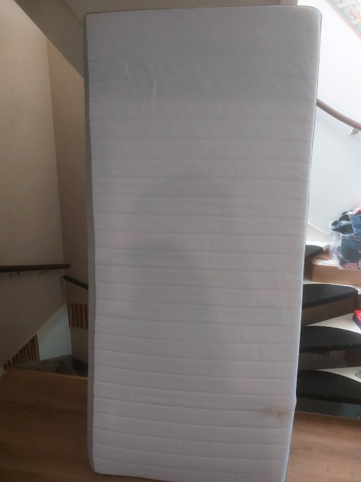 2 ikea matrassen ( halfslo) 80x200 en 90x200, Ophalen, Eenpersoons, 90 cm