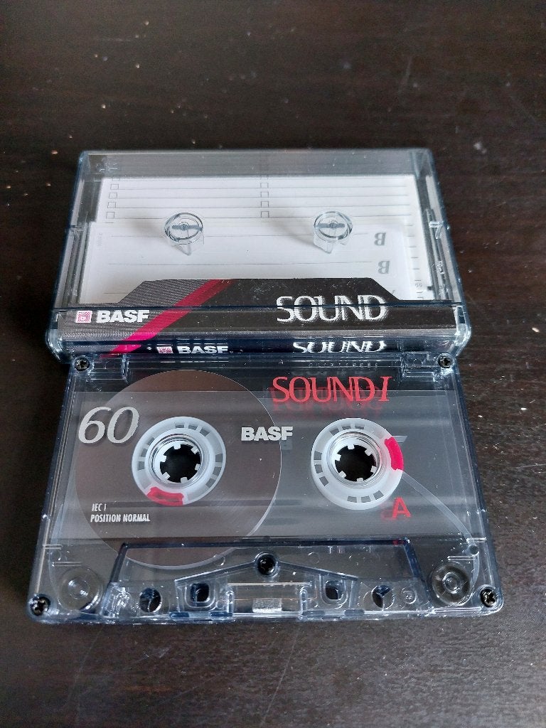 BASF SOUND 60 CASSETTEBANDJE, Overige genres, 1 bandje, Ophalen of Verzenden, Zo goed als nieuw