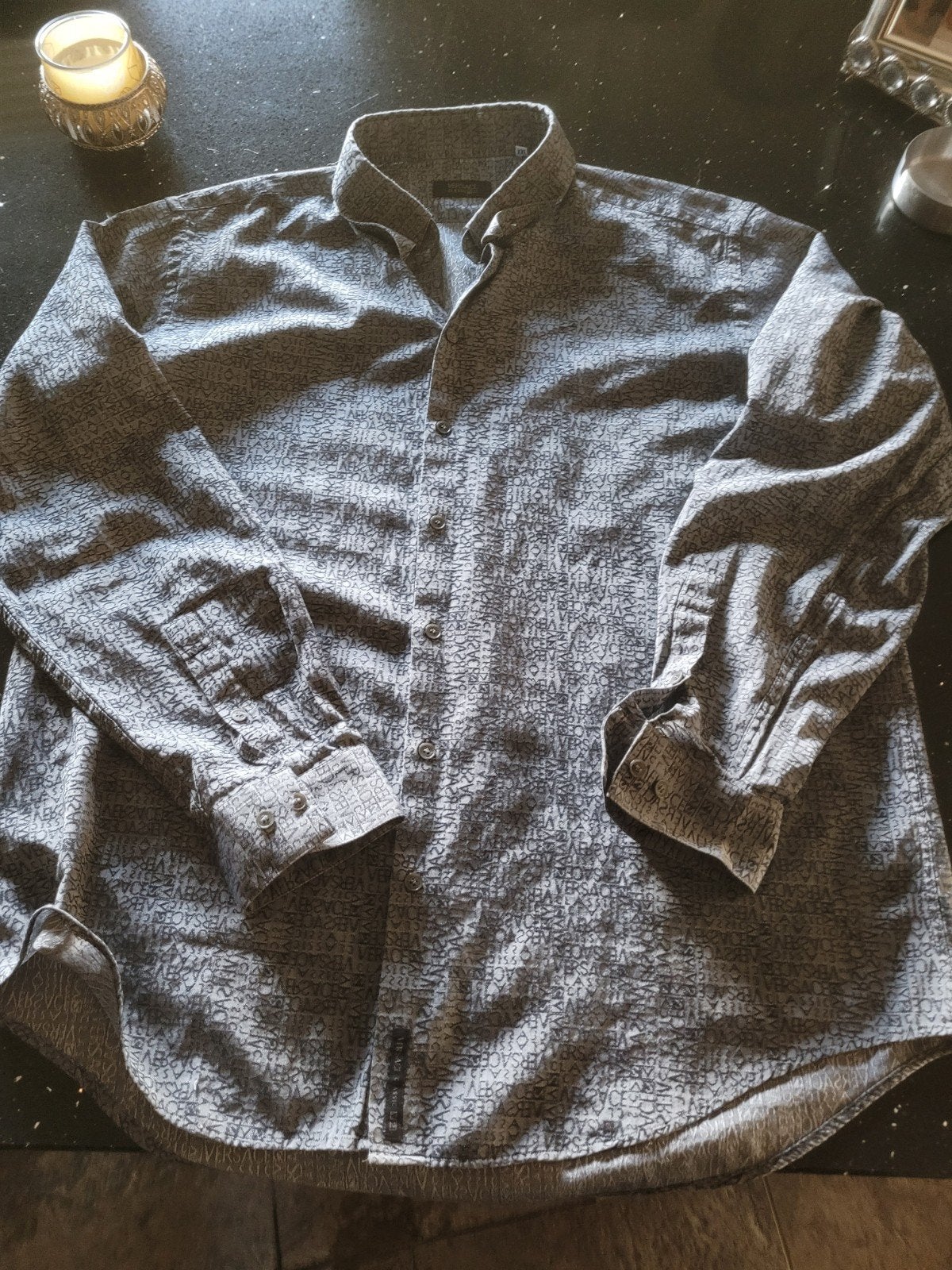 originele versage blouse, Ophalen, Blauw, Zo goed als nieuw, Overige halswijdtes