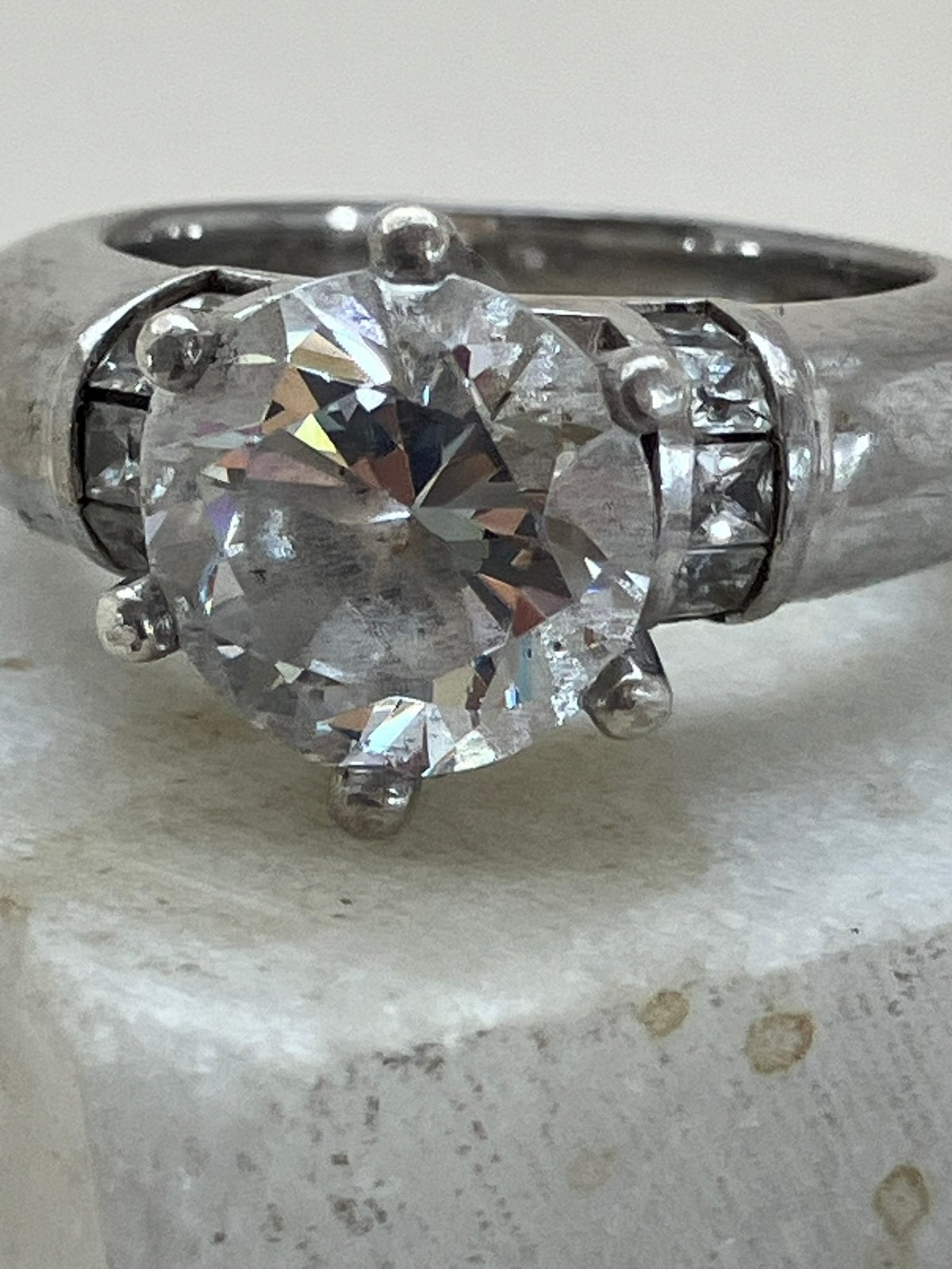 Zeer mooie ring van Esprit, 18 tot 19, Ophalen of Verzenden, Zo goed als nieuw, Dame