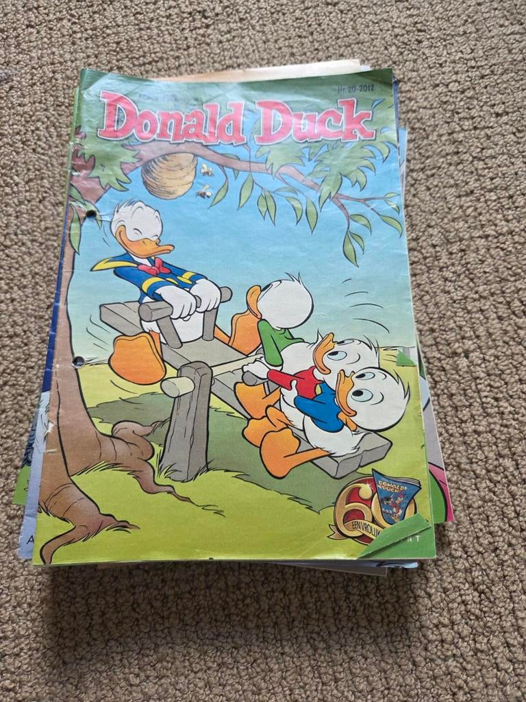 Donald Duck Weekblad - reeks uit 2012, Boeken, Stripboeken, Gelezen, Meerdere stripboeken, Ophalen of Verzenden