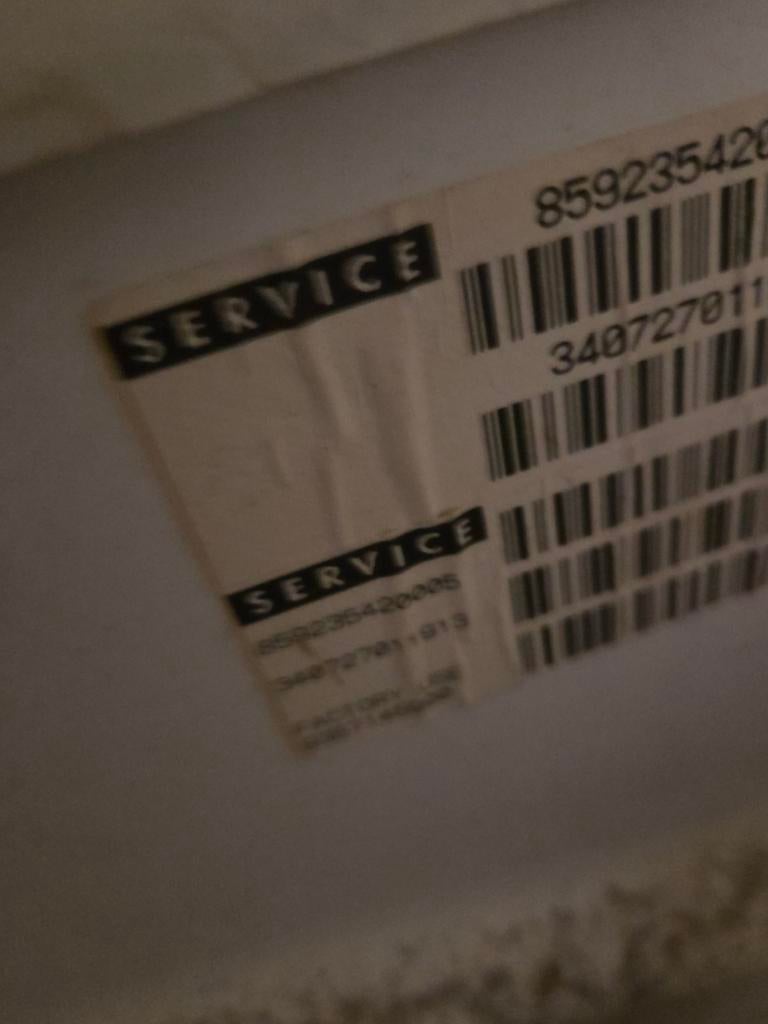 Whirlpool wasmachine, Ophalen