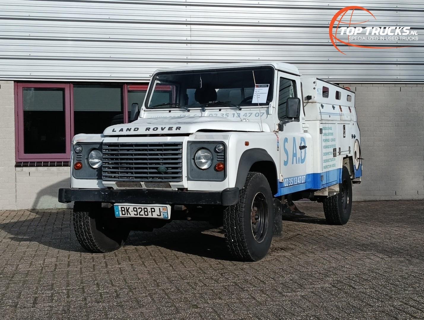 Land Rover Defender 130 4x4 -2.4 TD -Pickup, vacuüm, hogedr, 2404 cc, Gebruikt, Diesel, Vierwielaandrijving