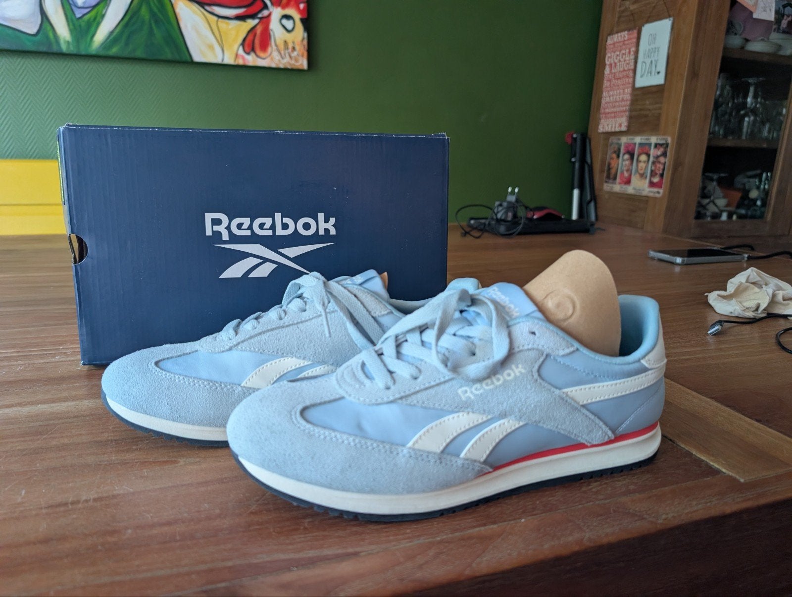 Reebok World 70 Dames Sneakers - Maat 39 - Nieuw, Kleding | Dames, Schoenen, Blauw, Nieuw, Ophalen of Verzenden, Sneakers of Gympen
