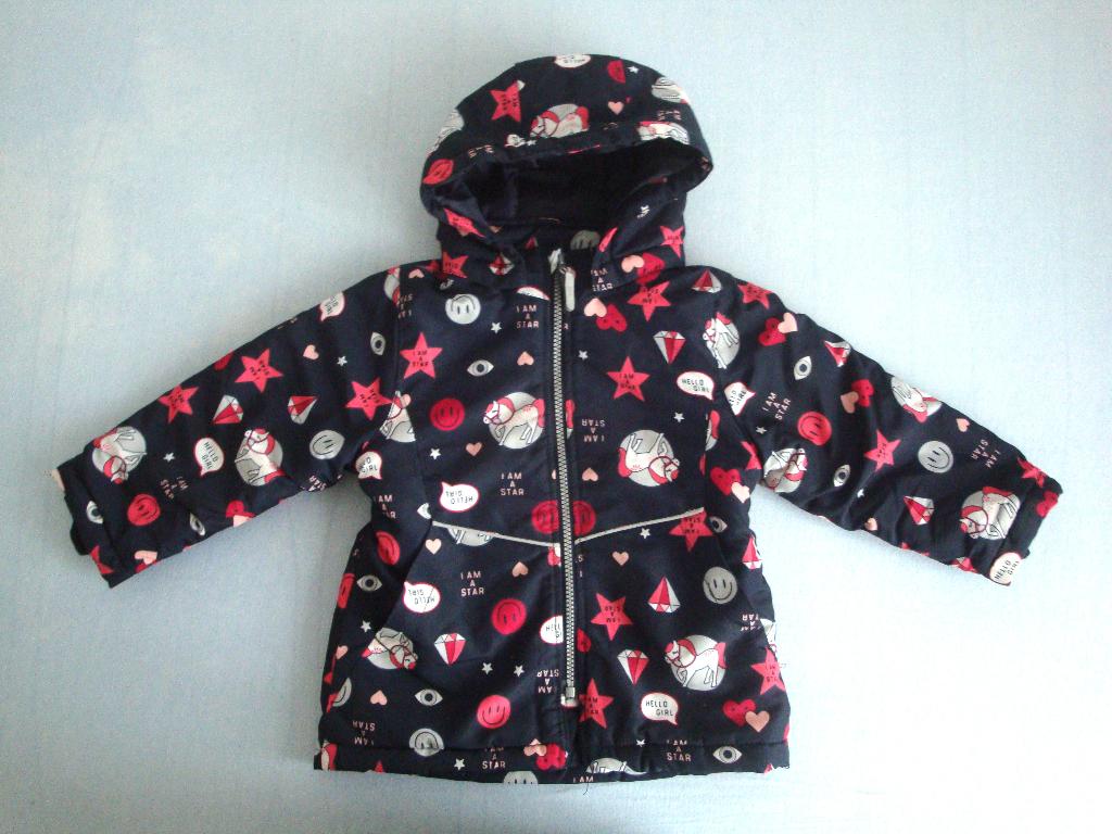 Name it winterjas unicorns maat 98, Kinderen en Baby's, Kinderkleding | Maat 98, Meisje, Ophalen of Verzenden, Zo goed als nieuw