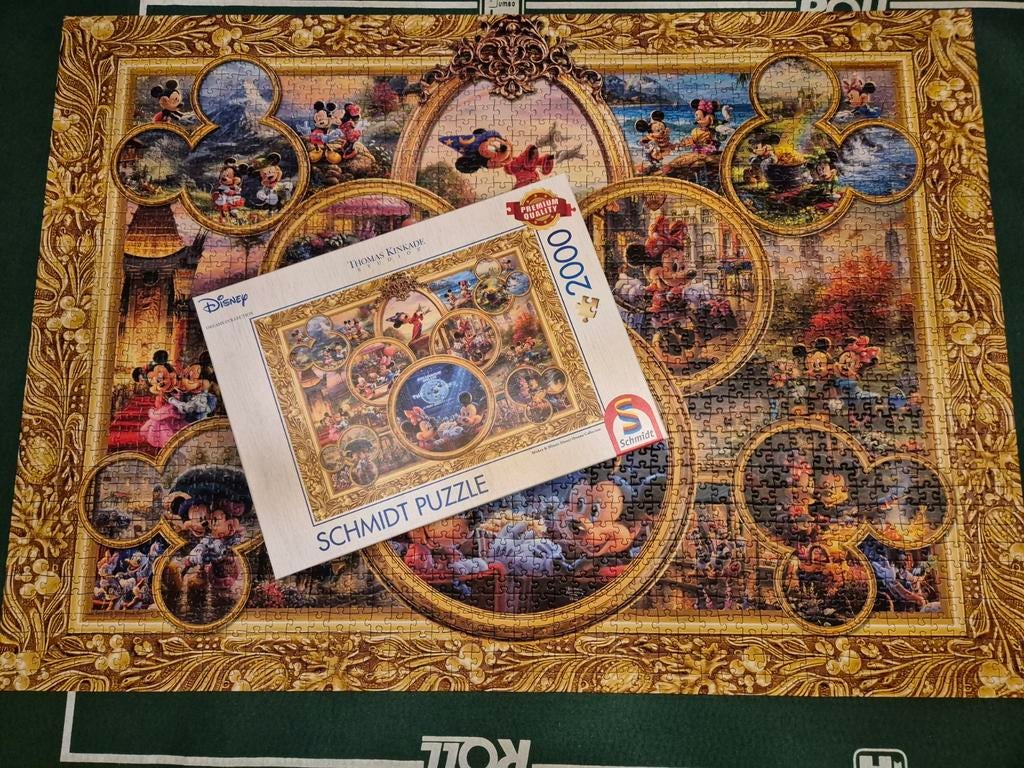 Thomas Kinkade Disney Legpuzzel 2000 stukjes, Ophalen of Verzenden, Meer dan 1500 stukjes, Zo goed als nieuw, Legpuzzel