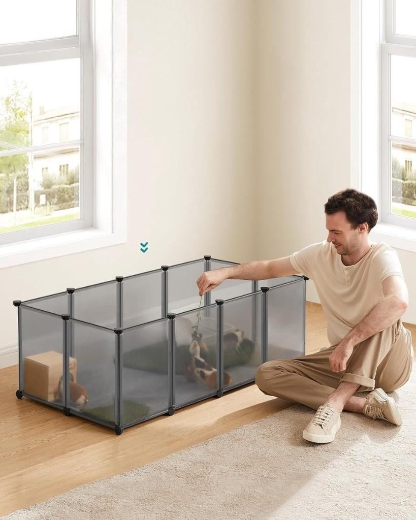 Buitenren met bodemplaten, Minder dan 60 cm, Kooi, 110 cm of meer, Hamster