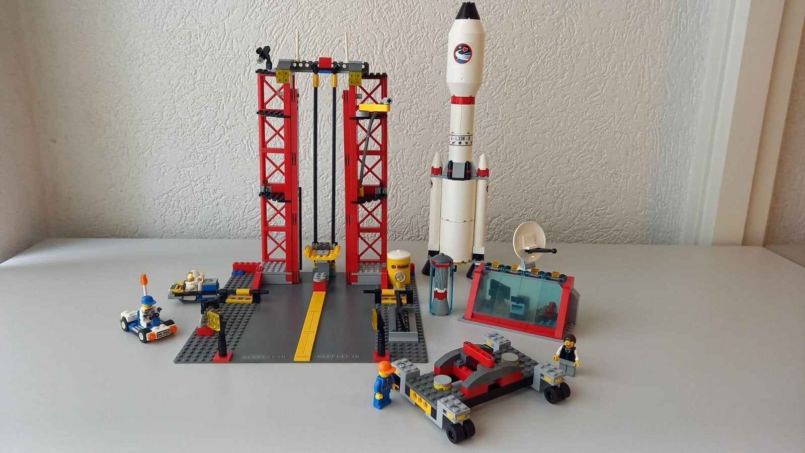Lego 3368 Ruimtevaart Commandocentrale (Lego City), City, Lego, Ophalen of Verzenden, Zo goed als nieuw