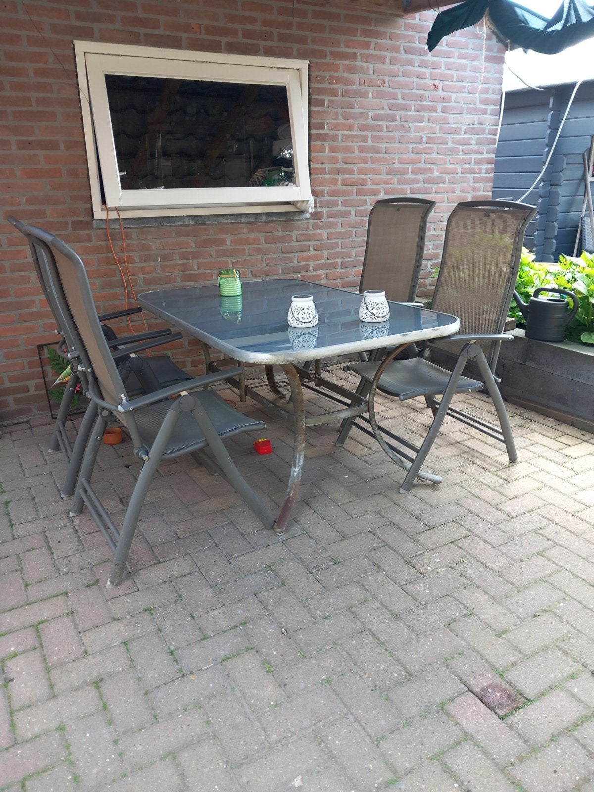 Tuinset, Tuin en Terras, Tuinsets en Loungesets, Ophalen, Gebruikt