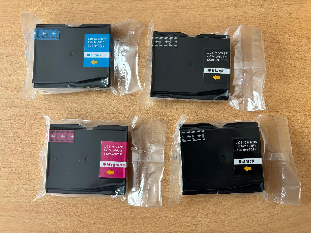 Canon inktcartridges LC51/57/37 (Black, Cyan en Magenta), Ophalen of Verzenden, Nieuw, Cartridge, Canon (compatibel)