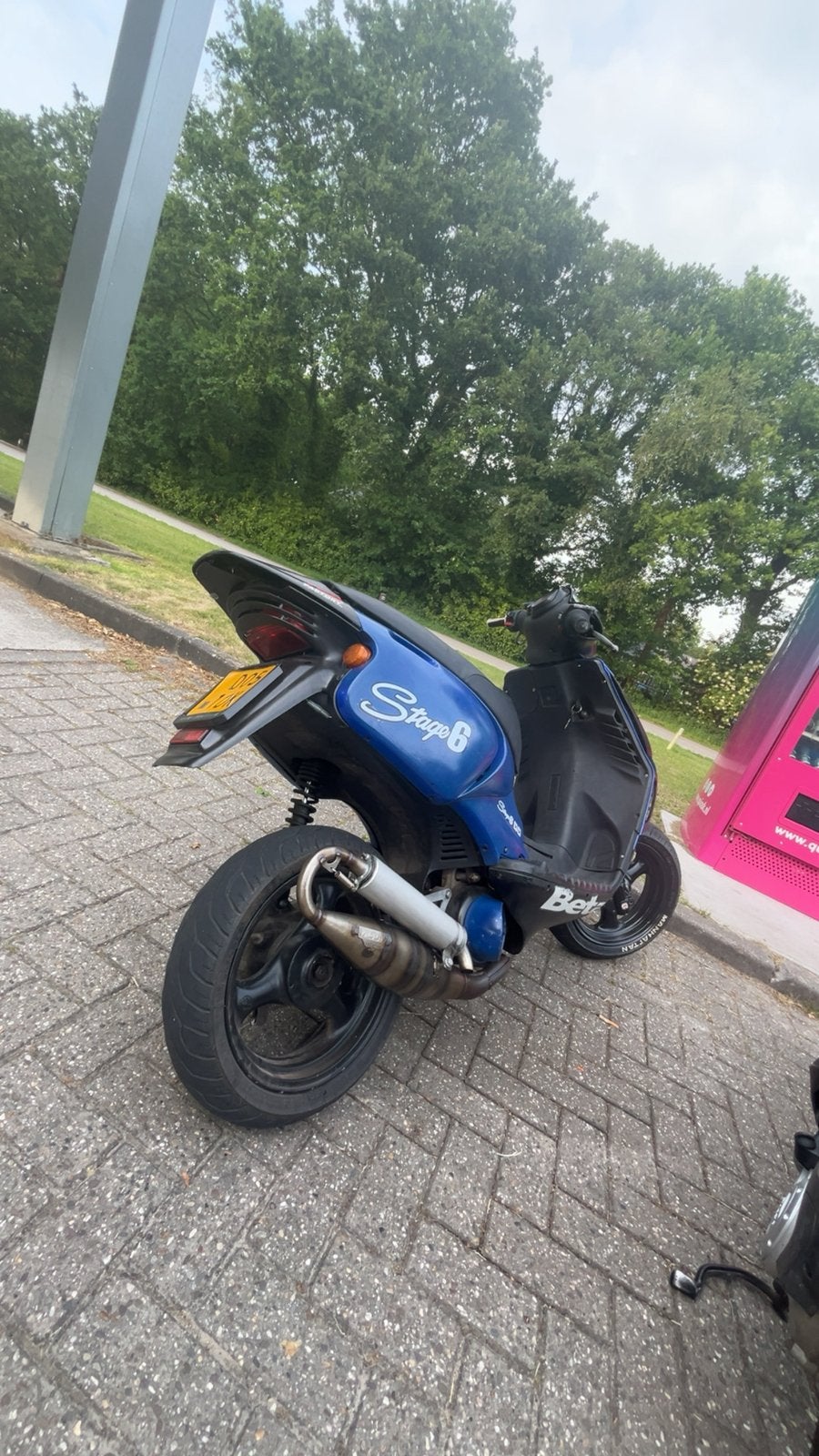 beta ark 70cc blok +-100km oud, Ophalen, Tweetakt, Overige modellen, 70 cc
