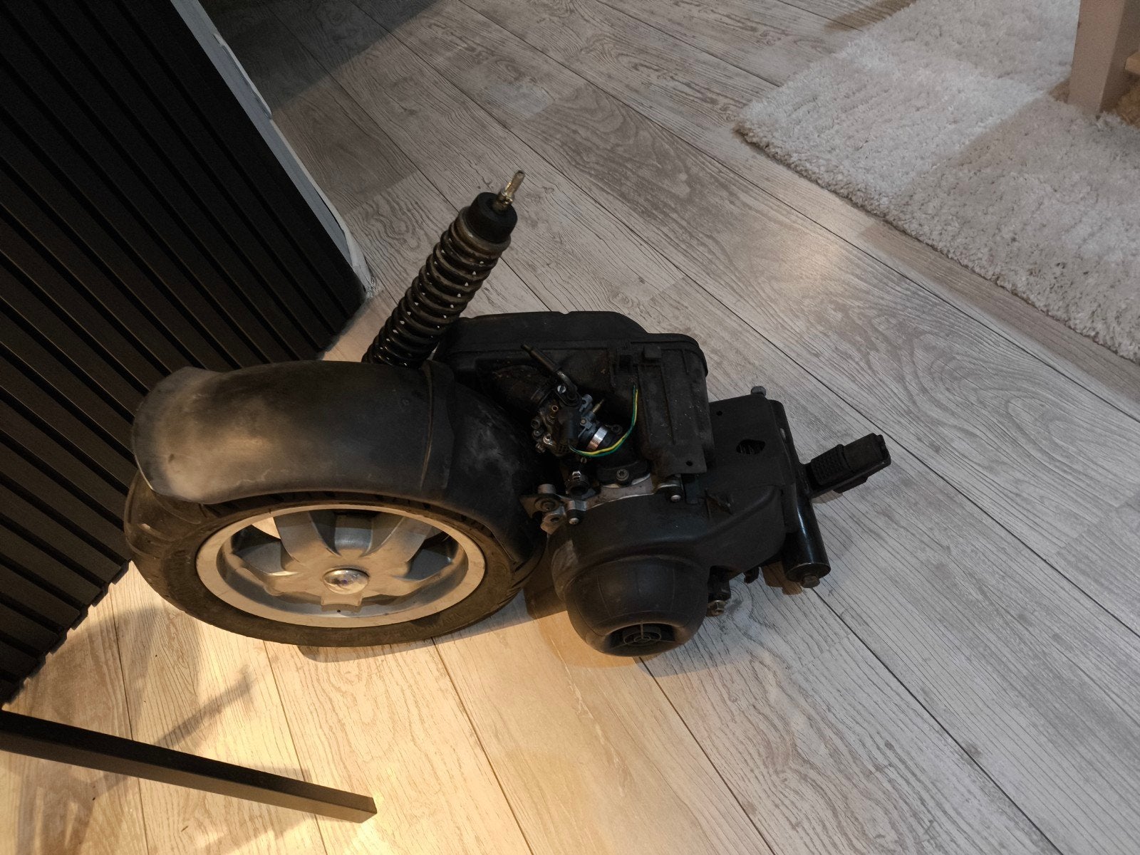 Piaggio 2t motorblok met uitlaat, Ophalen, Blok, Piaggio
