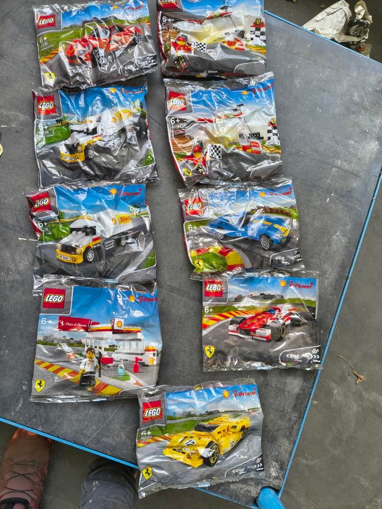 Lego Shell V-Power Ferrari Collectie, Overige thema's, Lego, Nieuw, Ophalen of Verzenden