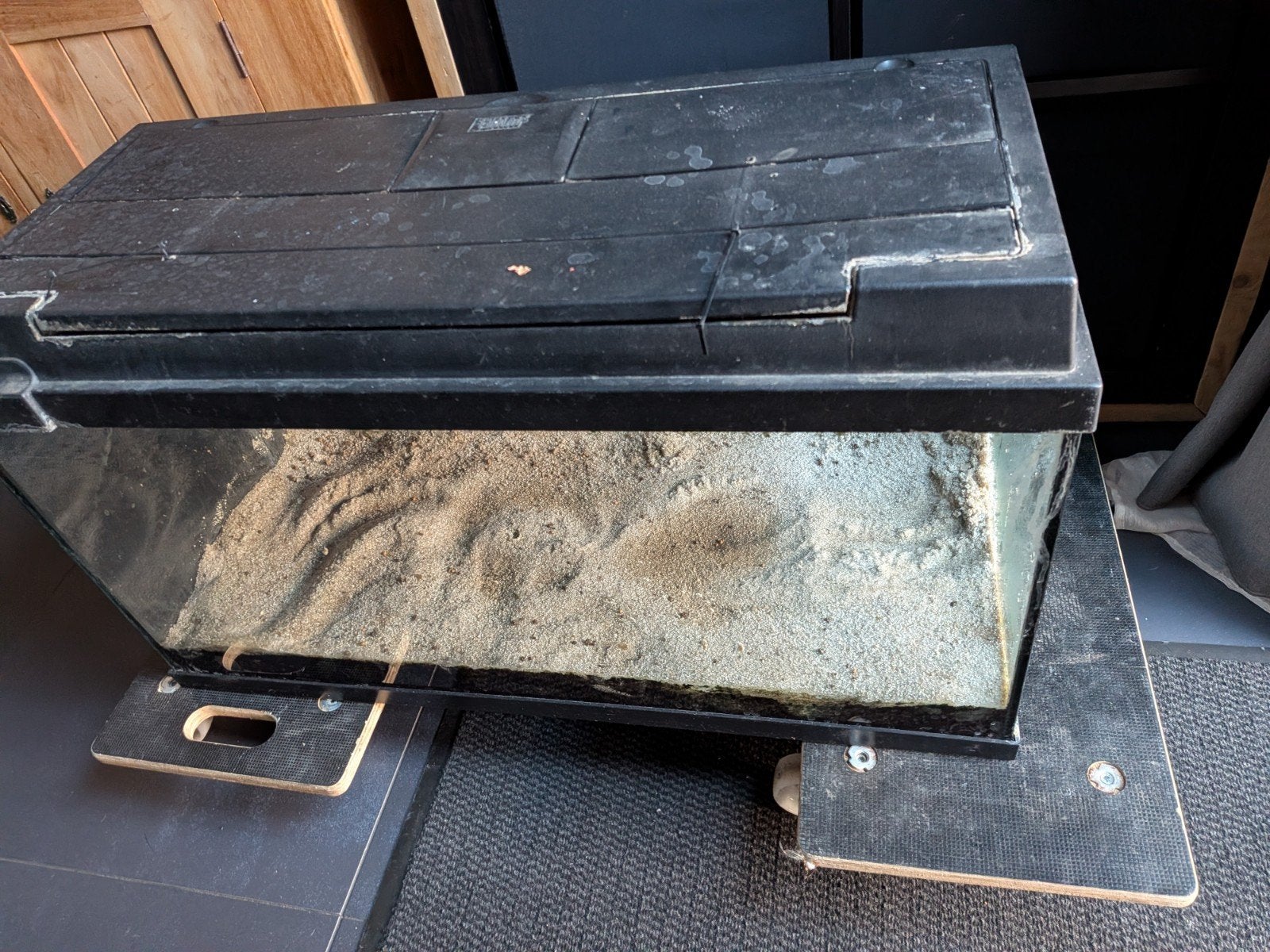gratis juwel aquarium op te halen, Ophalen, Leeg aquarium
