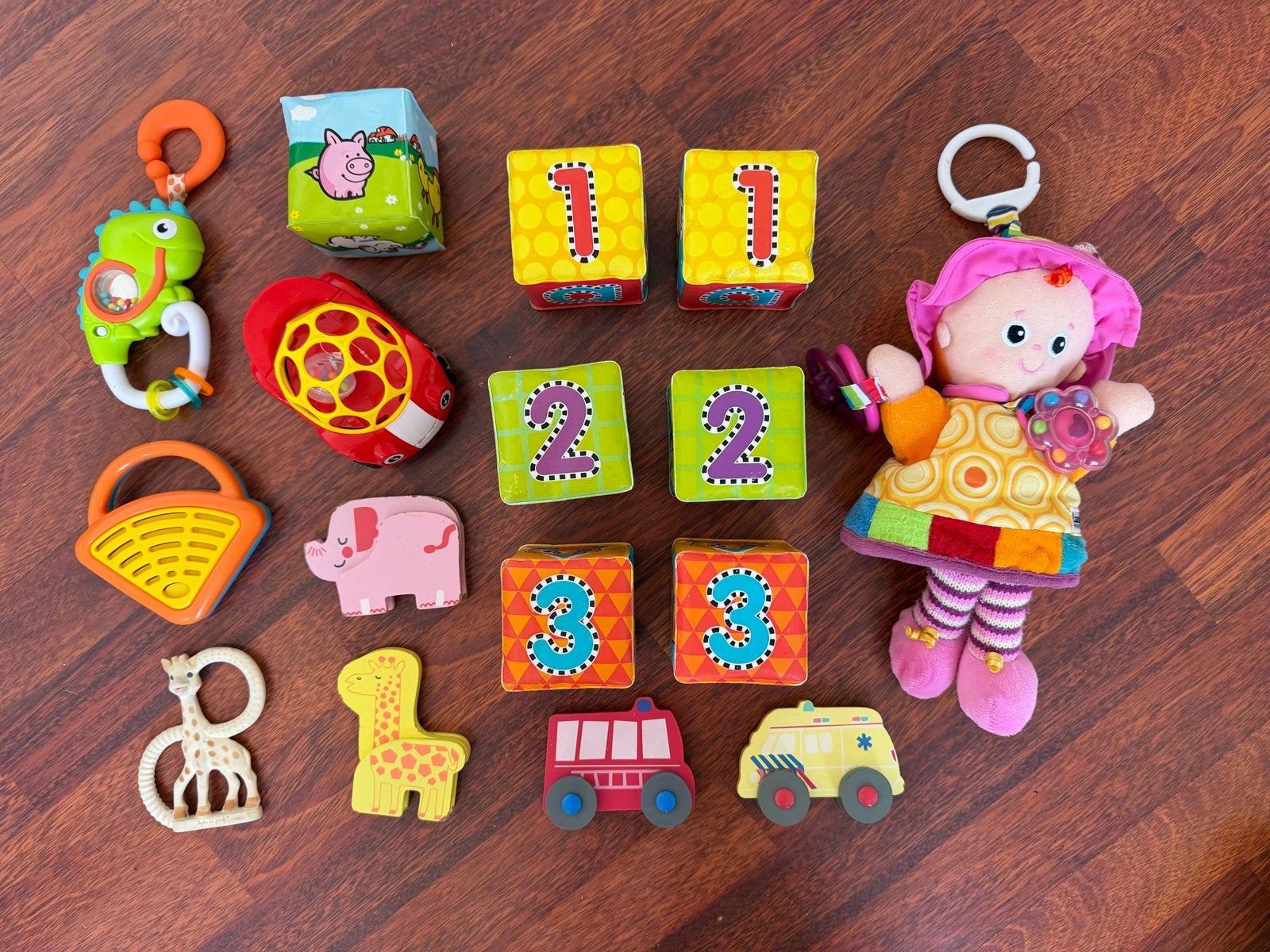 Complete set babyspeelgoed 6+ maanden, Ophalen of Verzenden, Gebruikt, Overige typen, Met geluid