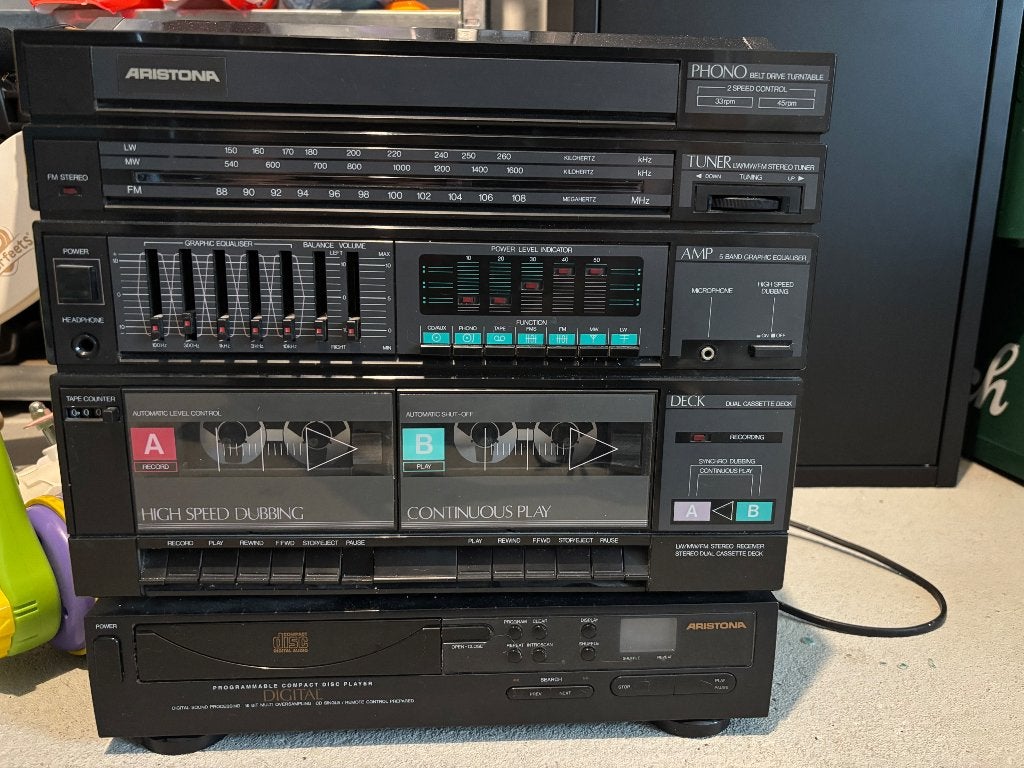 Aristona radio, Ophalen