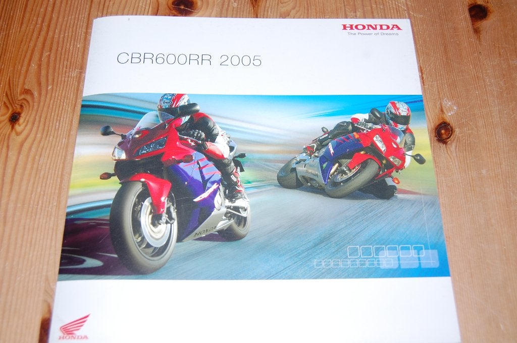 Honda CBR600RR uitgave 2005, Motoren, Handleidingen en Instructieboekjes, Ophalen of Verzenden, Honda
