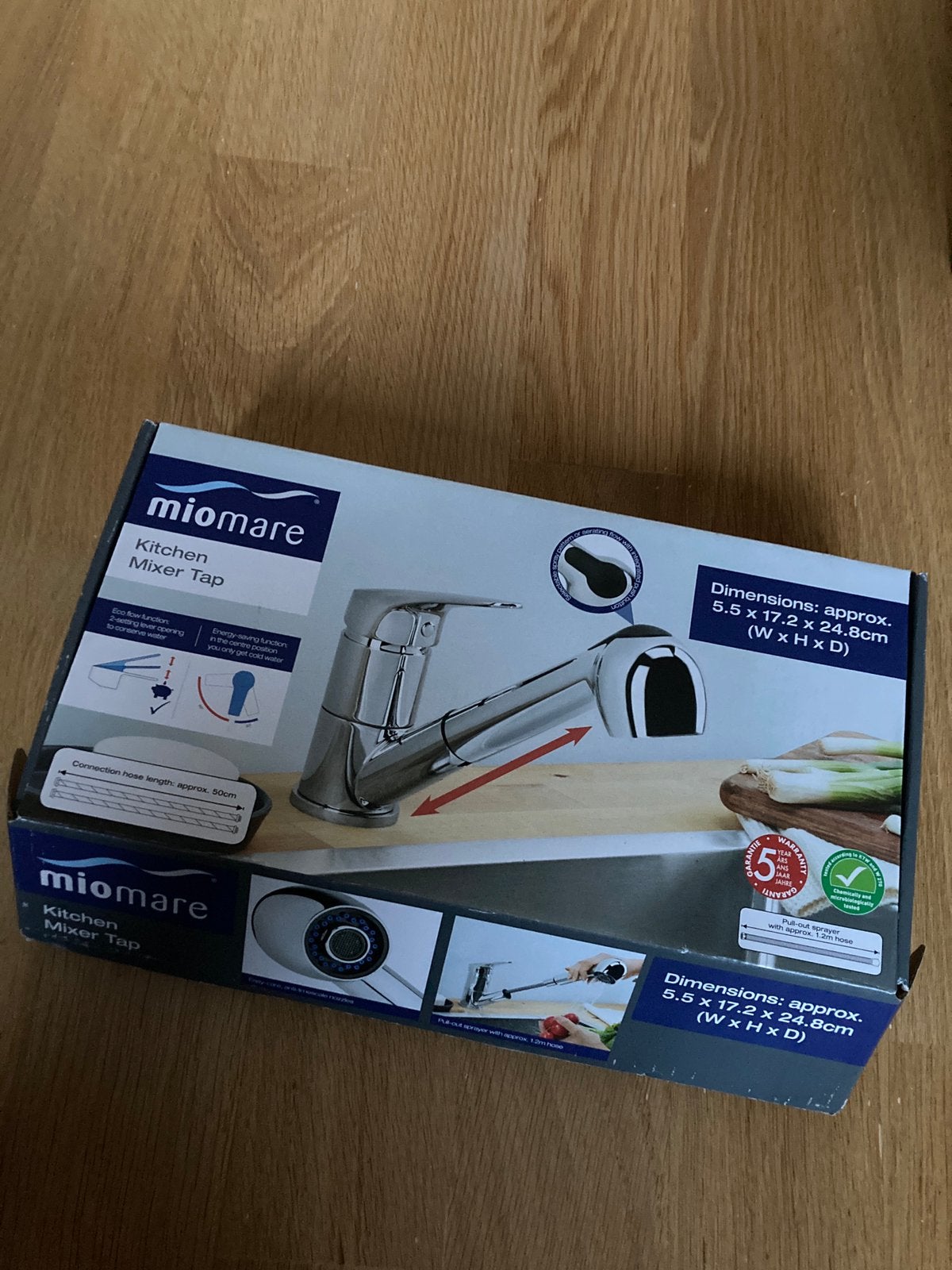 Miomare keuken mengkraan. Nieuw!, Doe-het-zelf en Verbouw, Sanitair, Ophalen of Verzenden, Nieuw, Rvs, Douche