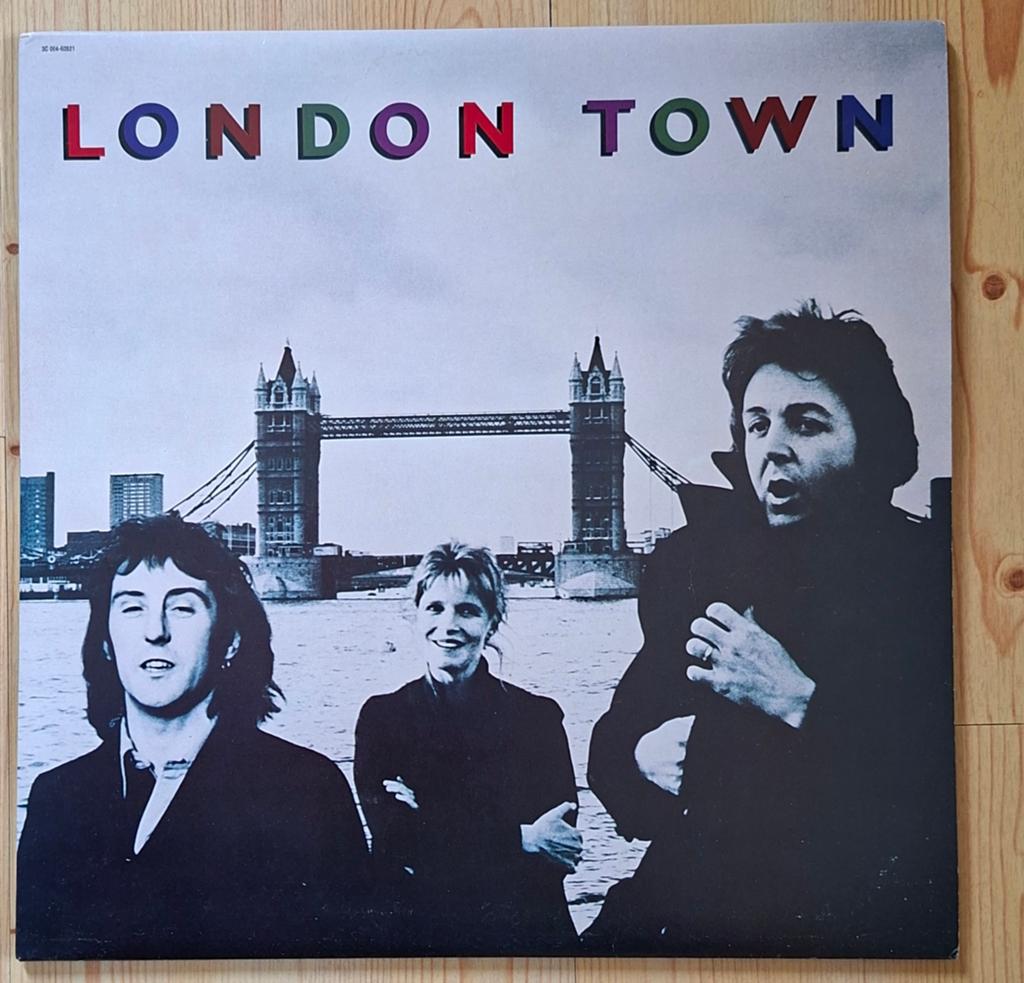 Lp wings Londen town, Ophalen of Verzenden, 1980 - 1989, Gebruikt, 12 inch
