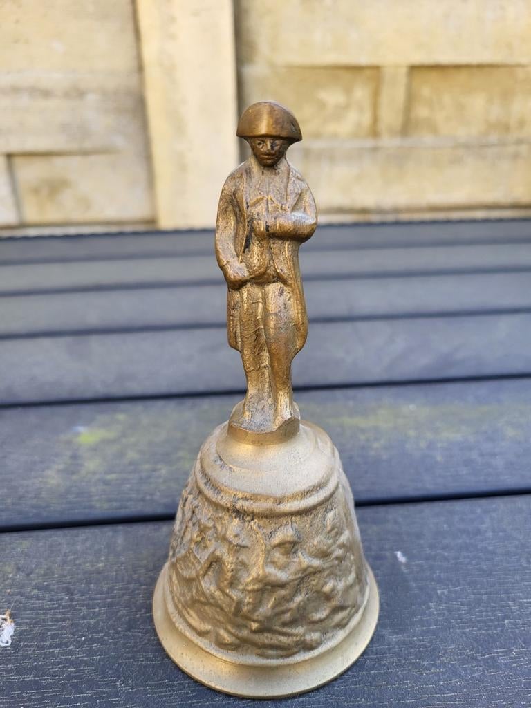 Koperen hand bel., Antiek en Kunst, Antiek | Koper en Brons, Ophalen of Verzenden