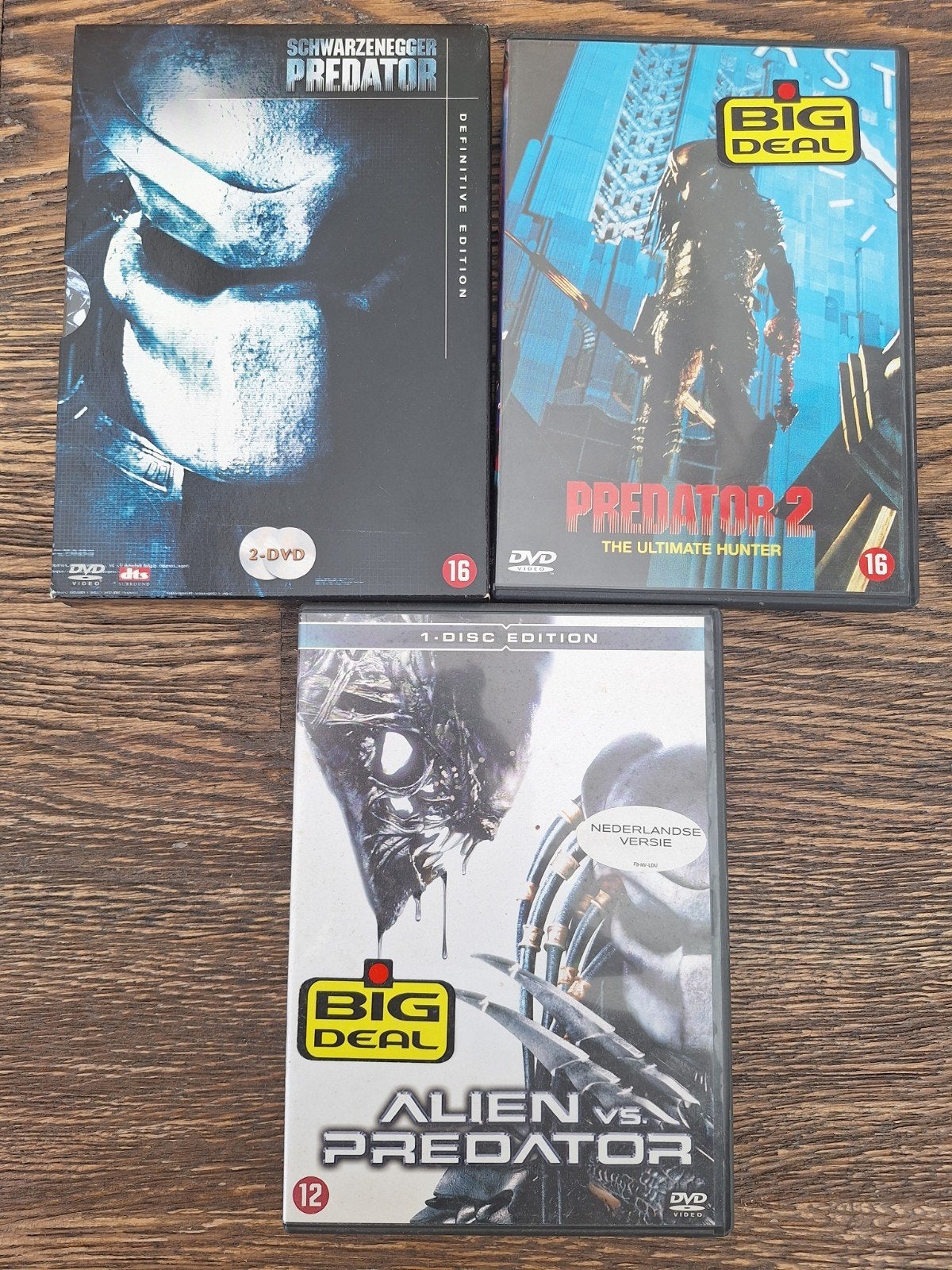 Collectie: Predator, Predator 2 & Alien vs. Predator, Vanaf 16 jaar, Nederlands, Ophalen of Verzenden, Inclusief doosje