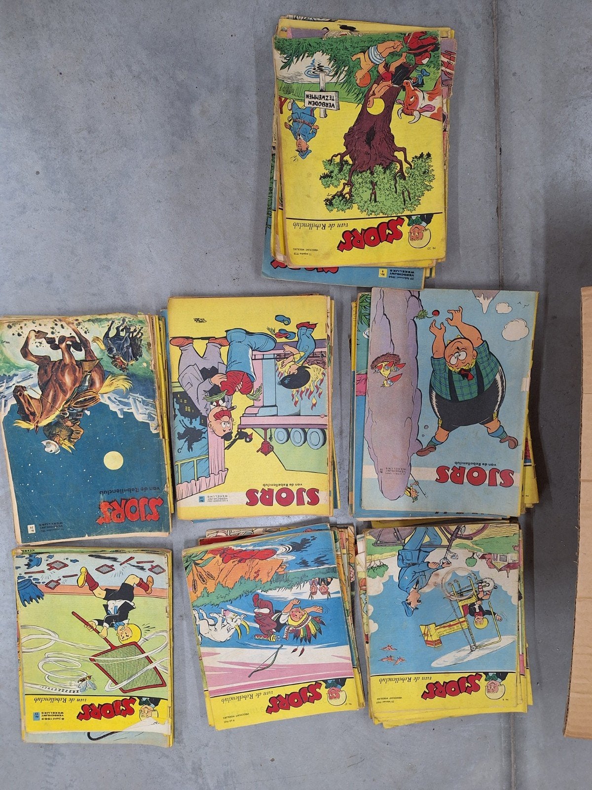 Sjors van de rebellenclub, Meerdere stripboeken, Ophalen of Verzenden, Gelezen