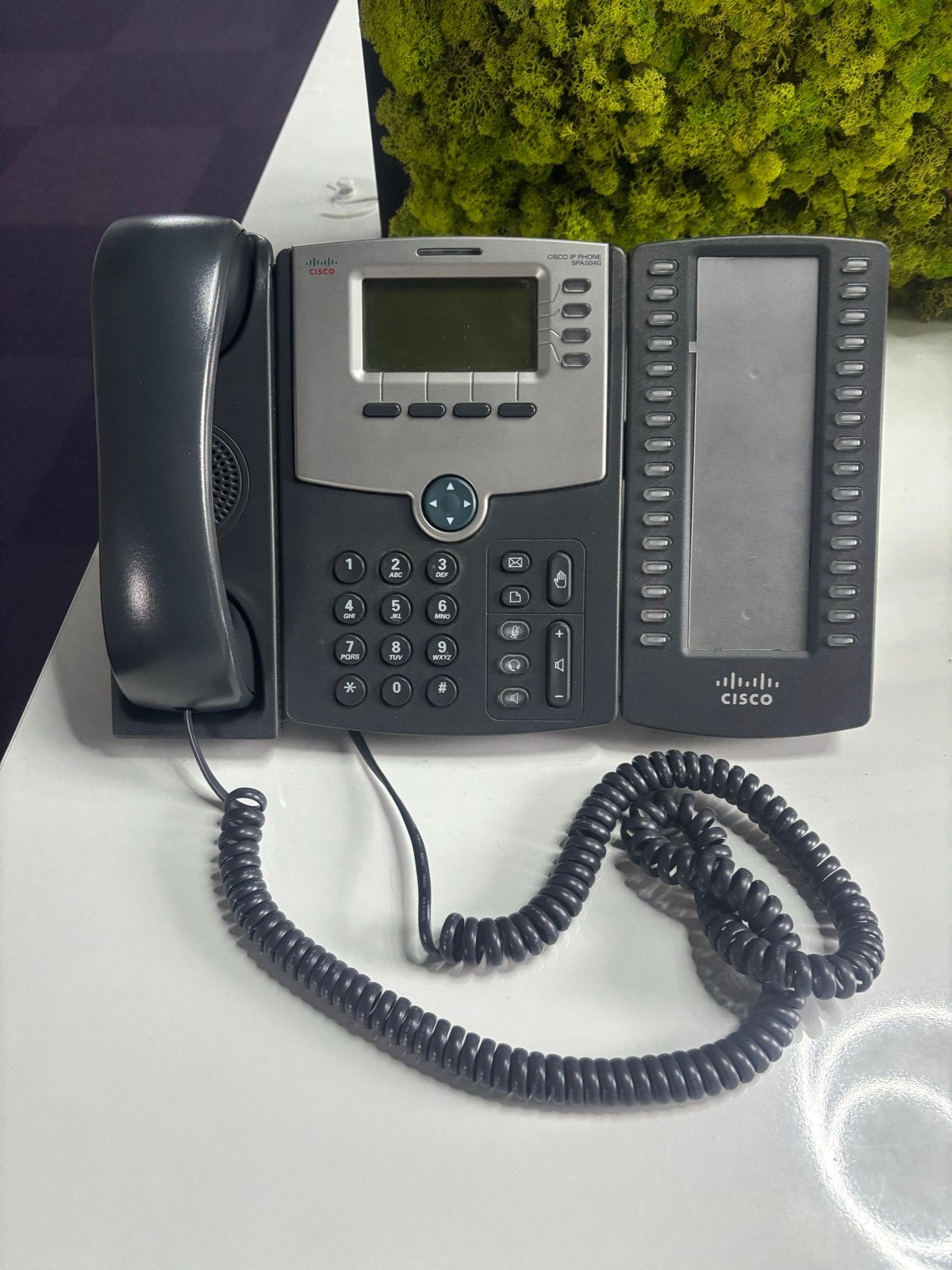 Cisco IP-telefoon met uitbreidingsmodule, Ophalen of Verzenden, Gebruikt