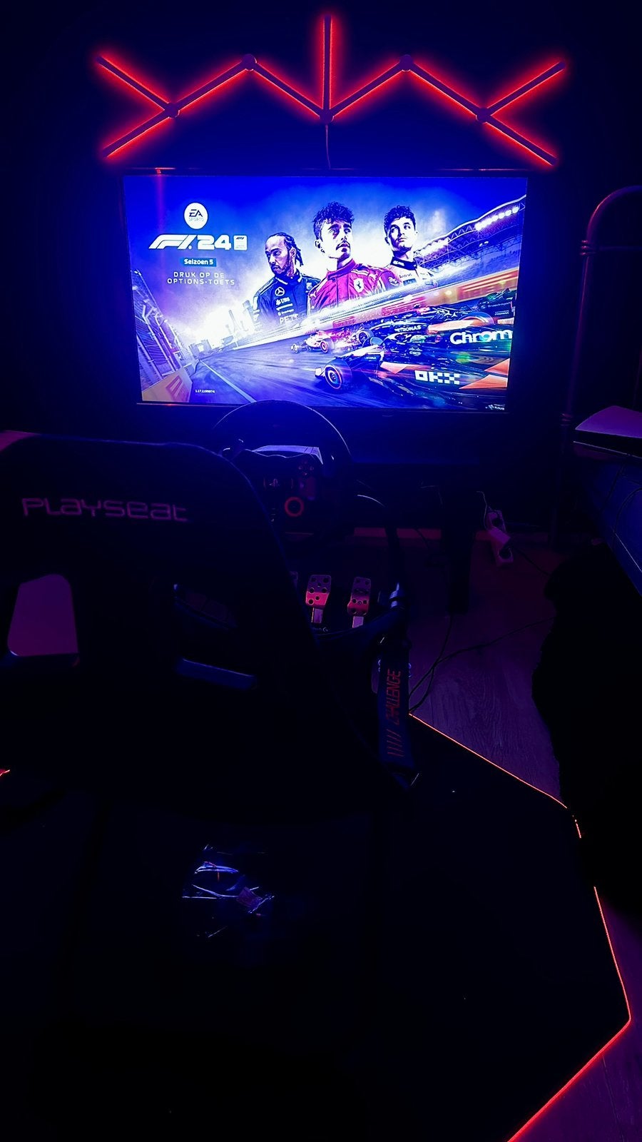 Playseat en stuur g29 met playstation 5 disc versie, Ophalen, Gebruikt