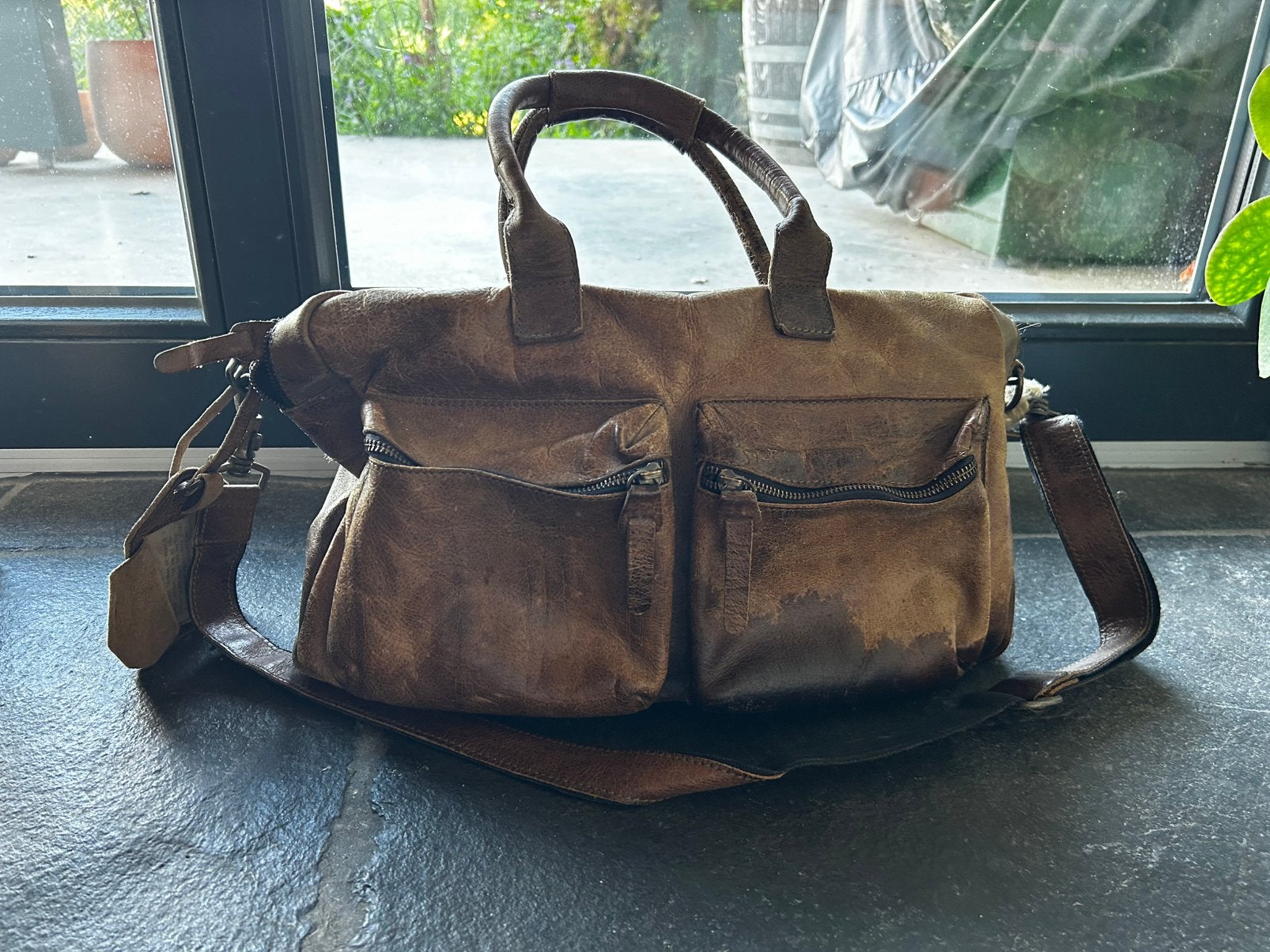 Cowboysbag grey, Ophalen, 40 tot 60 cm, Gebruikt, 20 tot 30 cm