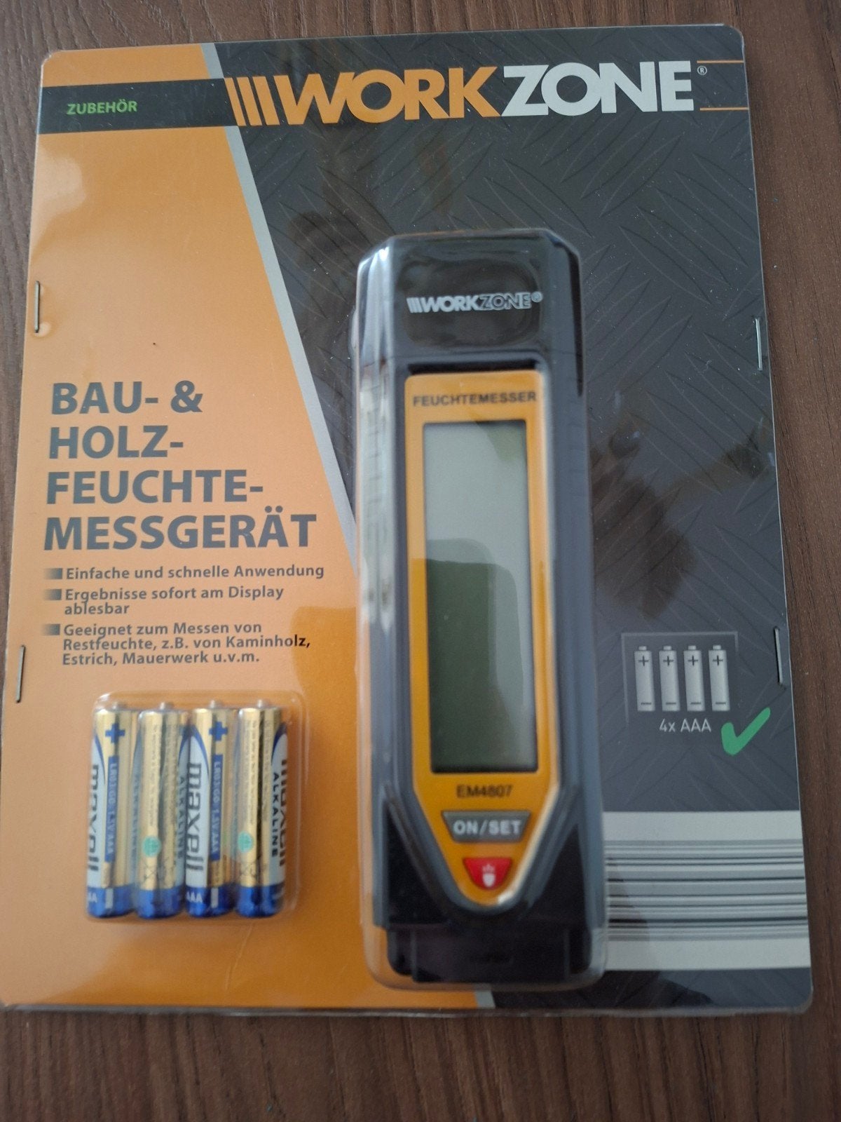 Houtvochtigheidsmeter, Ophalen, Nieuw, Vocht of Vloeistof