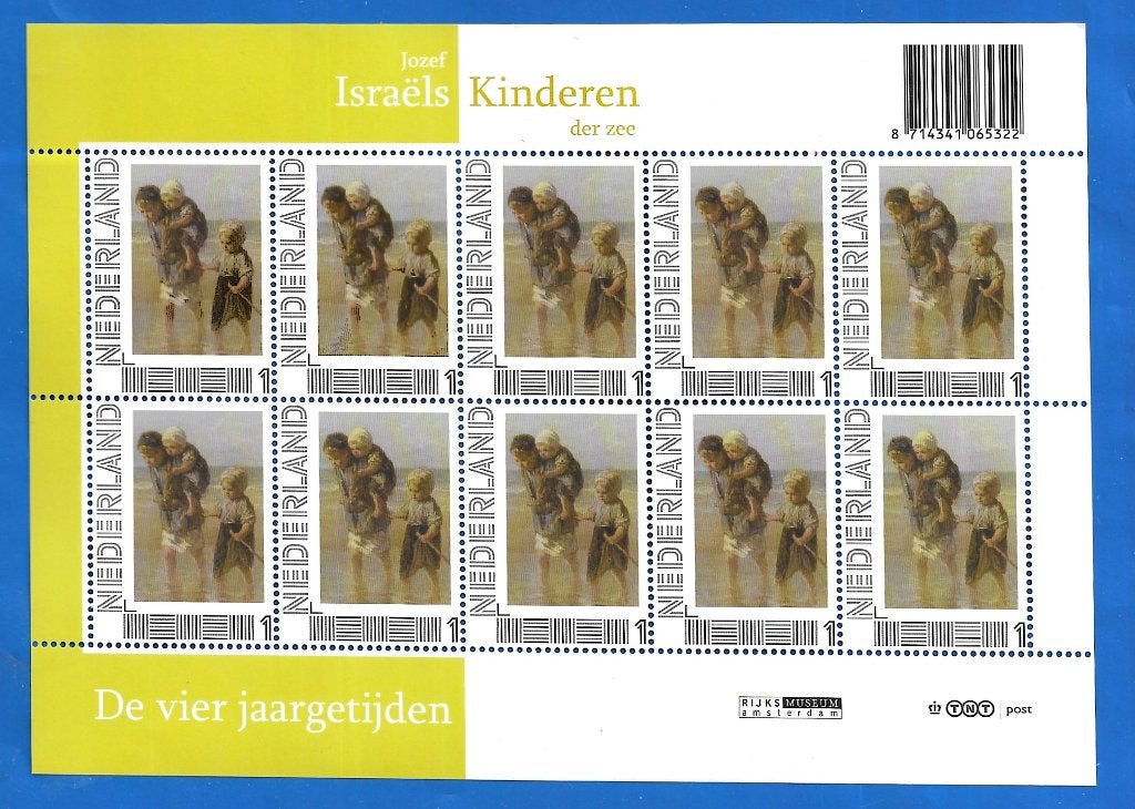 NVPH2751-Aa-2 Jozef Israëls - Kinderen der Zee - 2010, Verzenden, Na 1940, Postfris