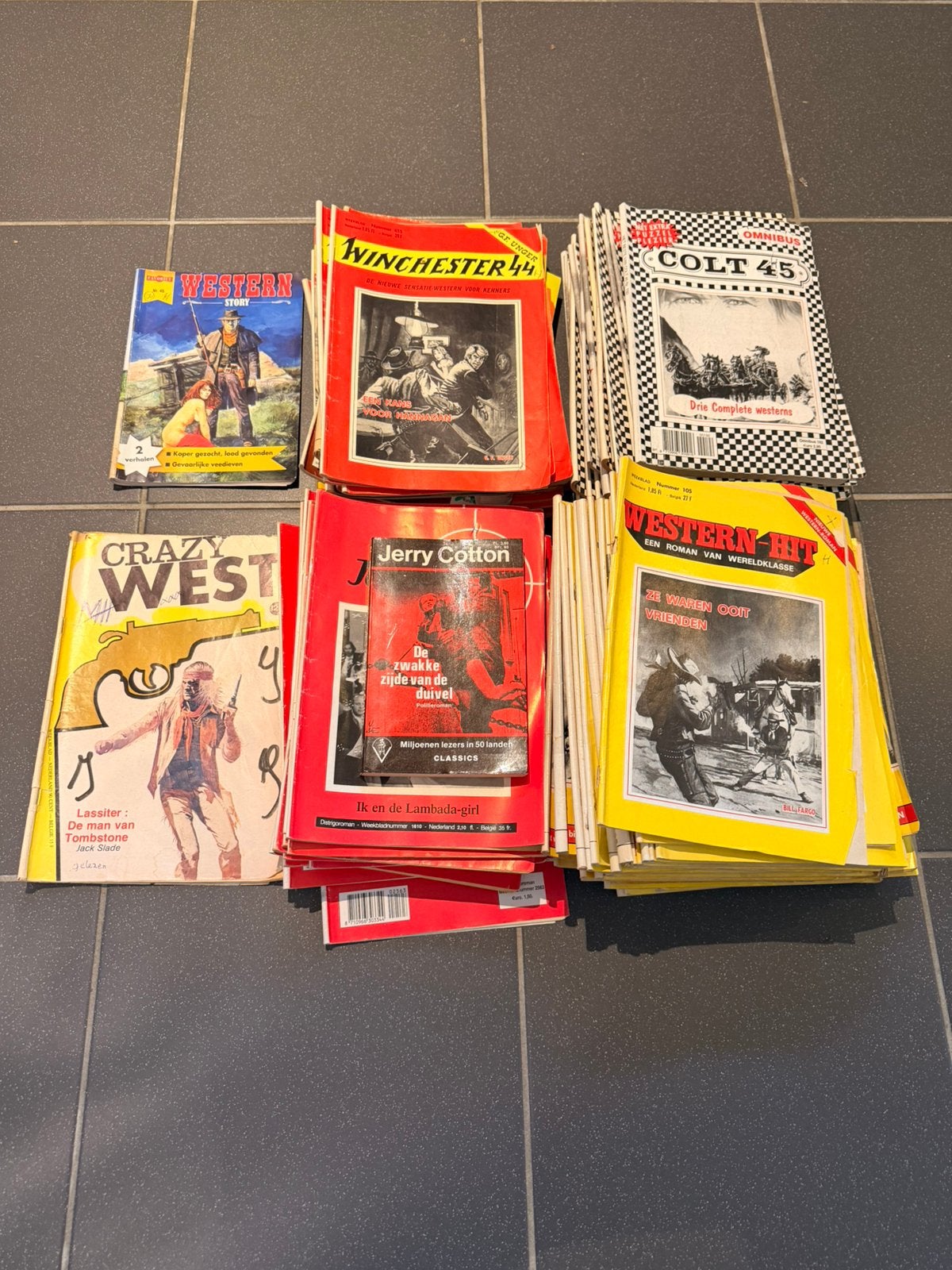 Ruilen// Western Hit, Winchester 44, Colt 45, Jerry Cotton, Verzenden, Gelezen