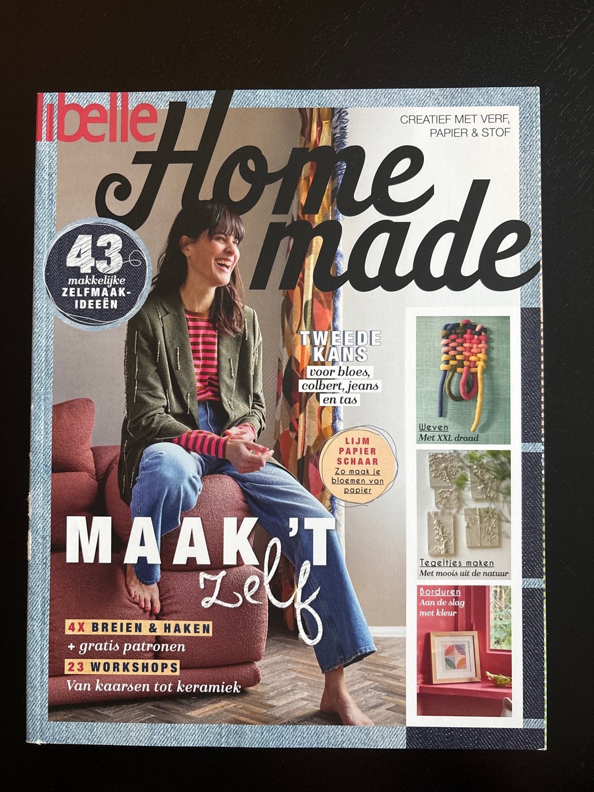 Libelle Home Made - Creatief met verf, papier & stof, Ophalen of Verzenden, Nieuw, Borduren en Naaien