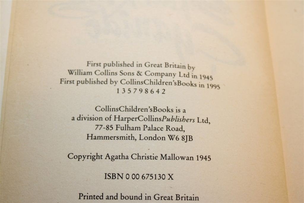 Sparkling Cyanide — Agatha Christie 1995, Boeken, Ophalen of Verzenden, Gelezen