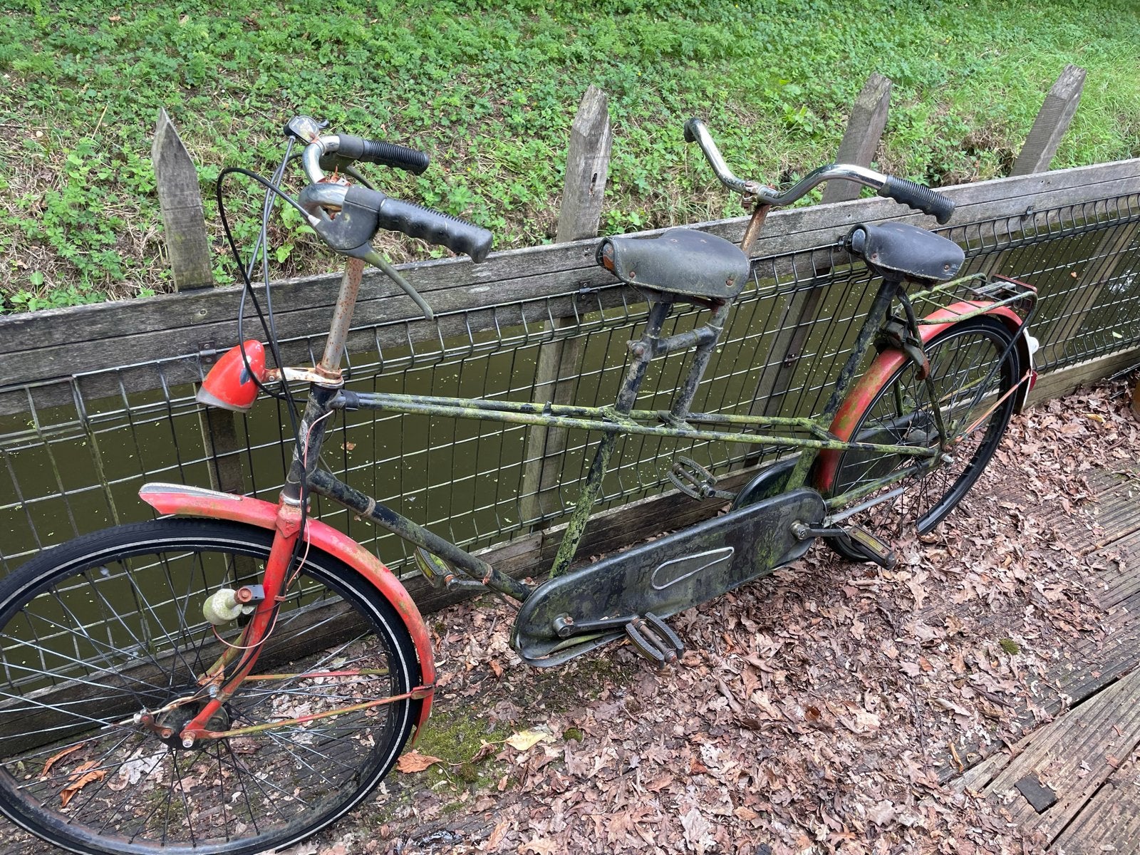Vintage Tandemfiets - Opknapper Batavus, 53 tot 57 cm, Minder dan 10 versnellingen, Gebruikt, Velgrem