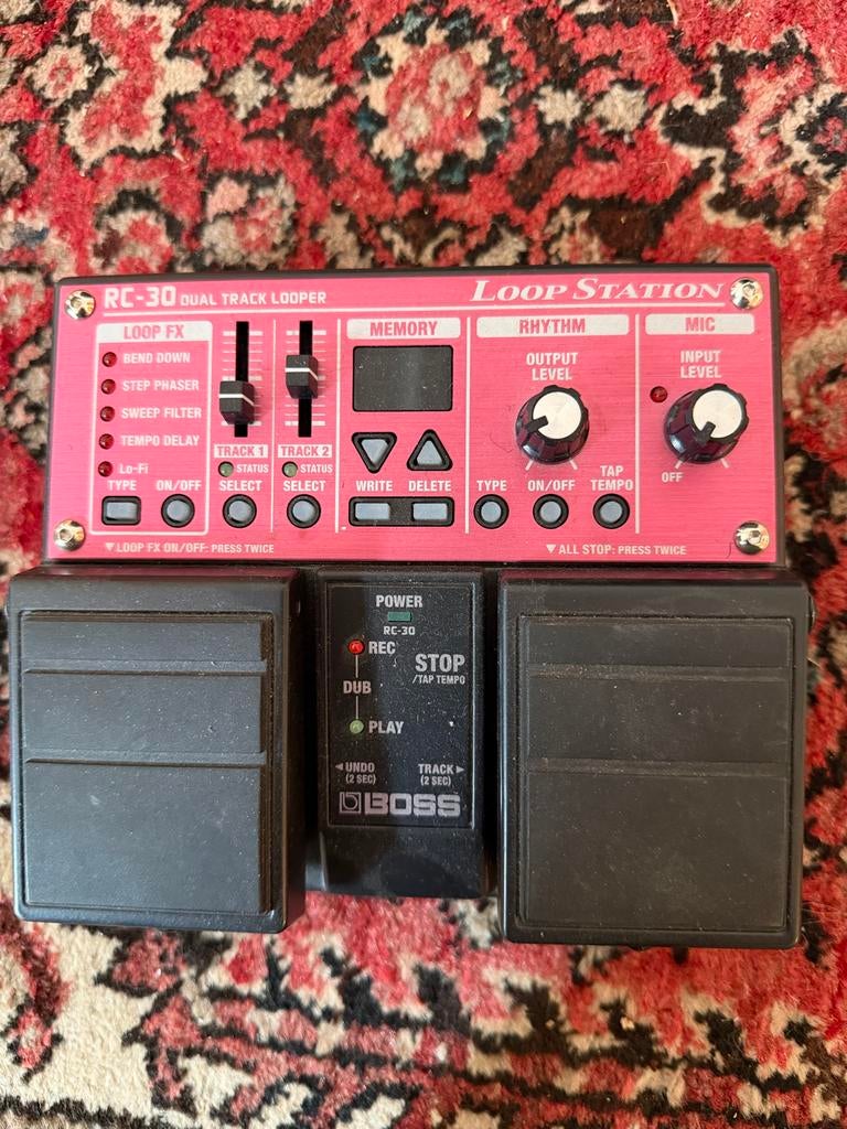 Boss RC-30 Dual Track Looper - Zo goed als nieuw, Muziek en Instrumenten, Effecten, Ophalen of Verzenden, Zo goed als nieuw, Overige typen