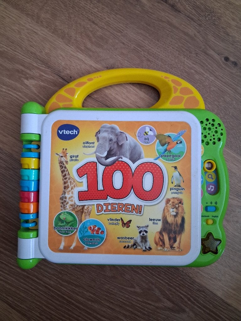 VTech 100 Dieren Boek - Interactief Leerboek, Kinderen en Baby's, Ophalen, Zo goed als nieuw, 2 tot 4 jaar