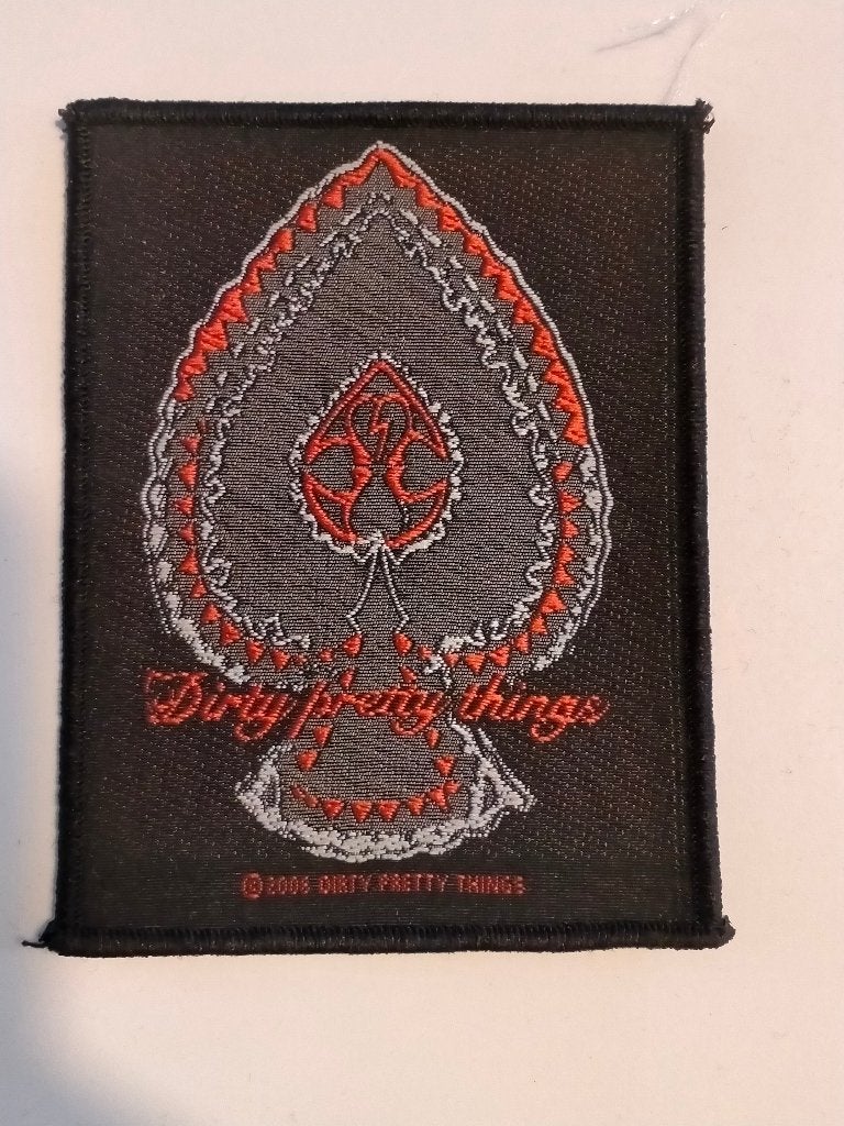 Dirty Pretty Things 2005 band patch embleem muziek, Ophalen of Verzenden, Nieuw, Kleding