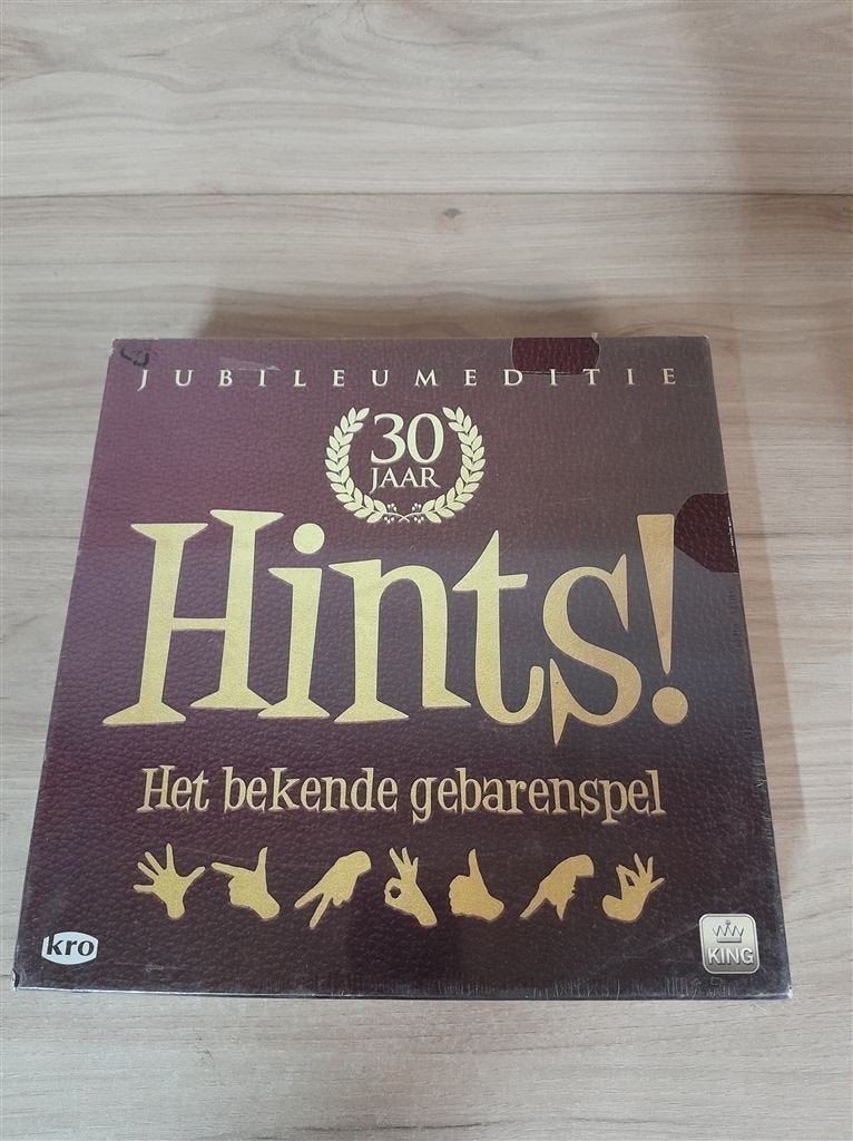 hints - jubileumeditie 30 jaar - nieuw in seal - s5675, Verzenden, Zo goed als nieuw