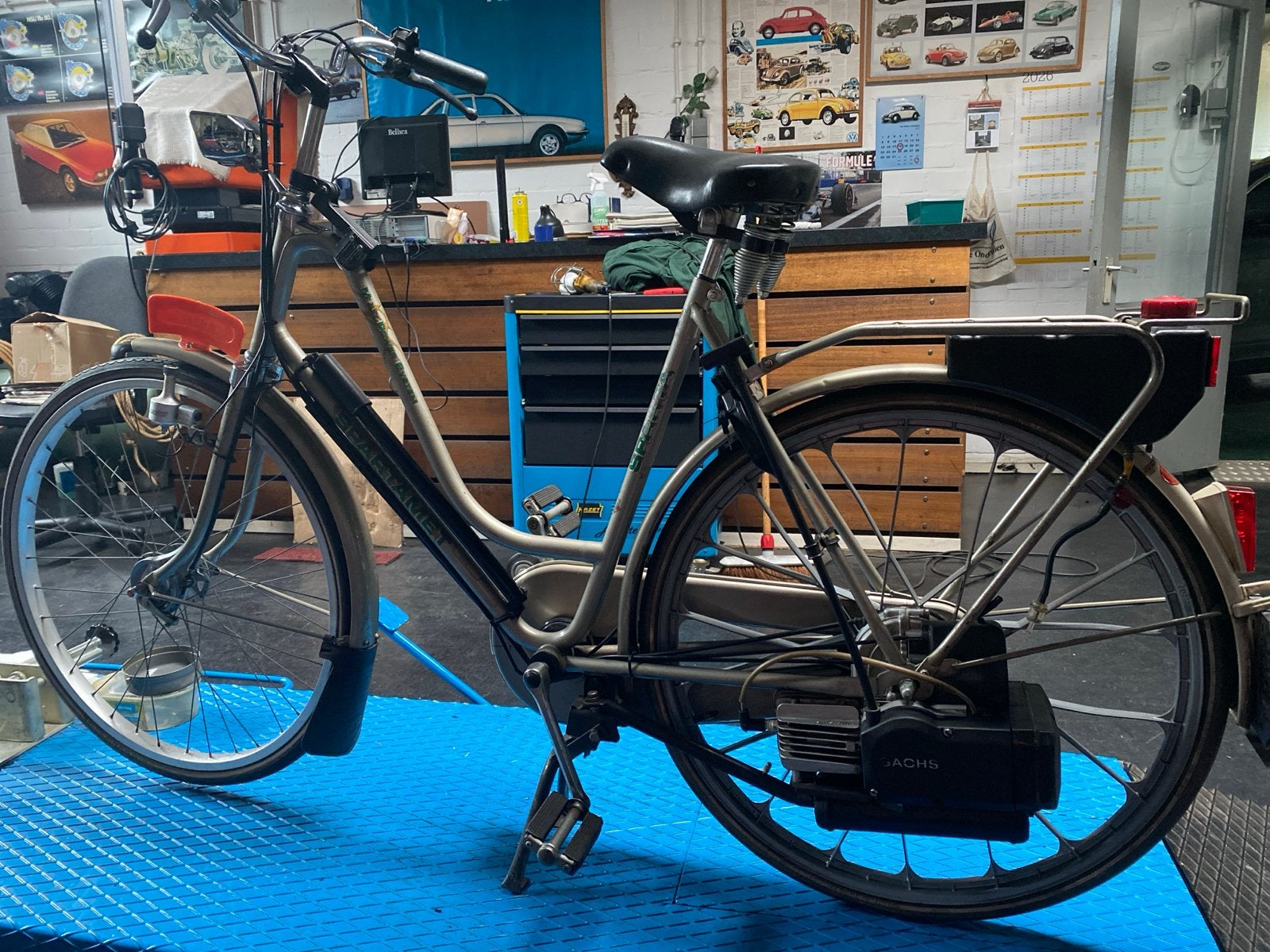 Sparta met gebruikt Sachs motorblok - Oude bromfiets, Ophalen, Gebruikt