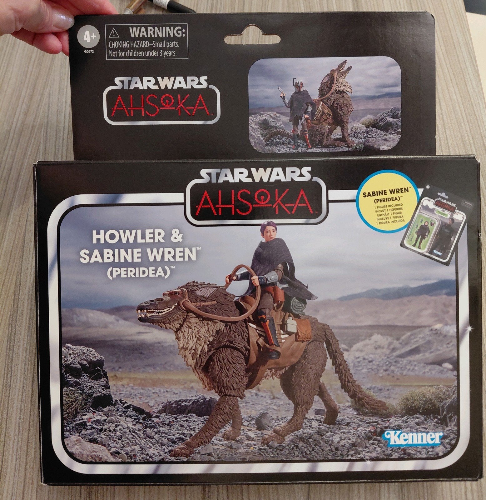Star Wars Ahsoka Howler & Sabine Wren (Peridea) Kenner, Kinderen en Baby's, Speelgoed | Actiefiguren, Ophalen of Verzenden