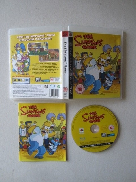 PS3 * Simpsons the game * Playstation 3, Spelcomputers en Games, Games | Sony PlayStation 3, Vanaf 18 jaar, 1 speler, Ophalen of Verzenden