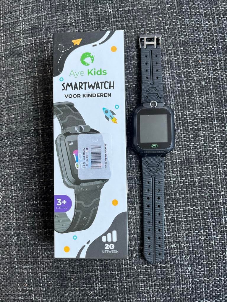 Aye Kids Smartwatch Belhorloge voor kinderen - Zwart, Sieraden, Tassen en Uiterlijk, Horloges | Kinderen, Ophalen of Verzenden