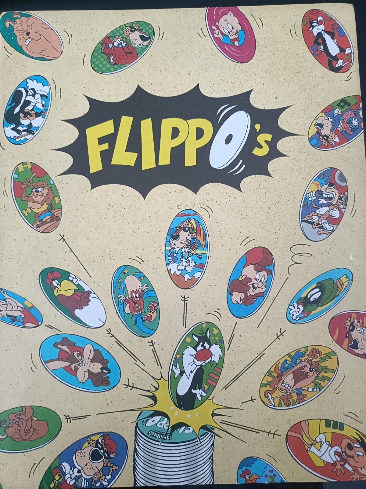 Complete set Flippo's Looney Tunes en World, Verzamelen, Flippo's, Verzameling, Looney Tunes, World, Met verzamelmap(pen), Ophalen of Verzenden