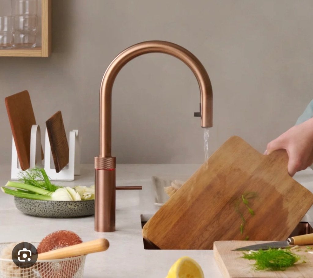 Quooker rosé koper flex kraan, Ophalen, Minder dan 50 cm, Nieuw, Minder dan 25 cm