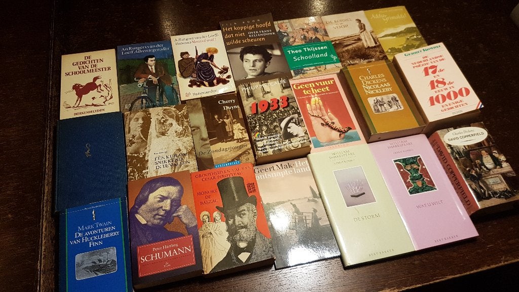 Collectie Literatuur te koop | Bekende auteurs, Ophalen of Verzenden, Gelezen, Verschillende onderwerpen