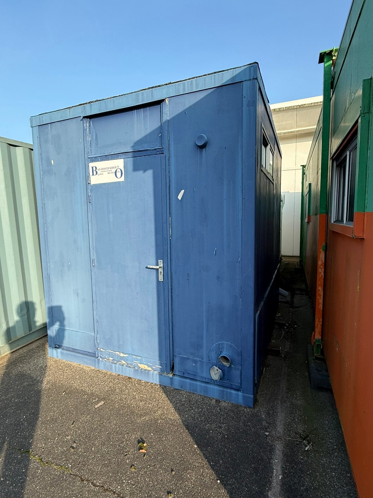 Toilet unit toiletunit wc 10ft 3 x 2,5 meter bouw sanitair, Ophalen, Gebruikt, Geen, @home