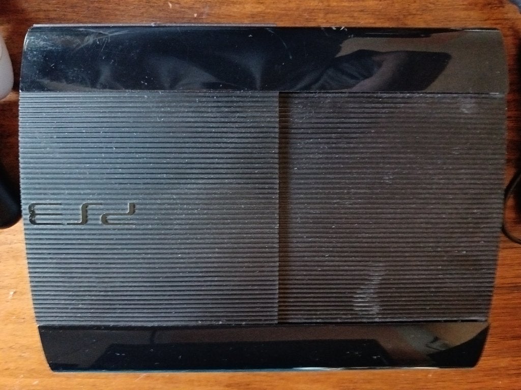 Playstation 3, Spelcomputers en Games, Gebruikt, Met 2 controllers, Slim, Met harde schijf