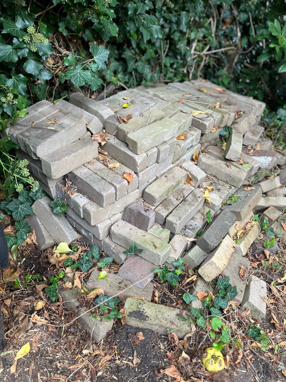Terras tegels, Ophalen, Gebruikt, Beton