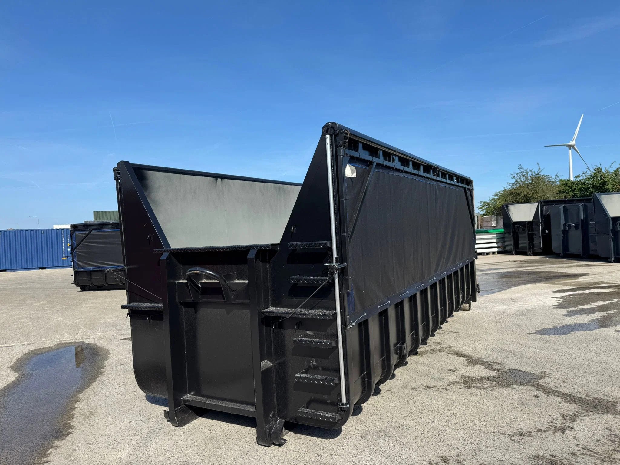 Sidalco kraancontainer 33m3 met klapnetten (bj 2026), Zakelijke goederen